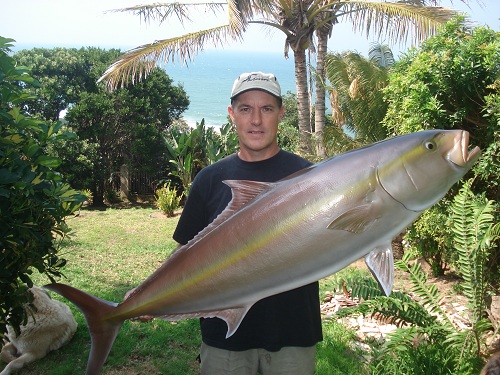 Amberjack sculpted by Darrell Hattingh