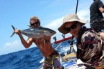Great weather half way and the tuna came on the bite. (c) BoaGente
