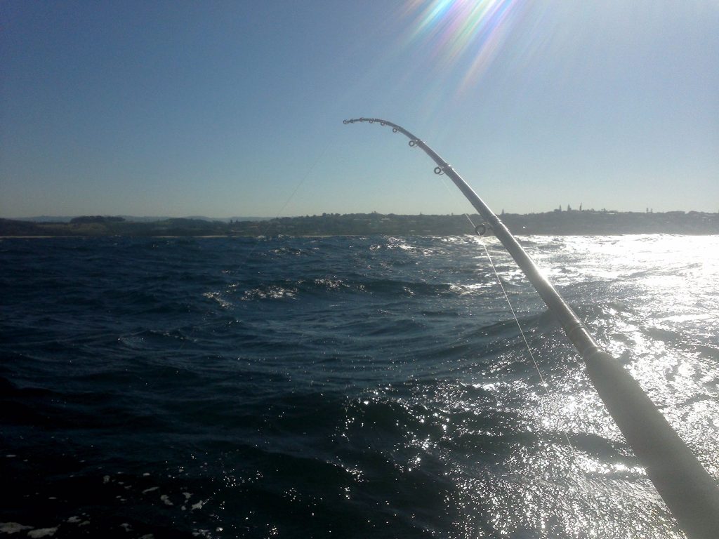 Fishing rough seas