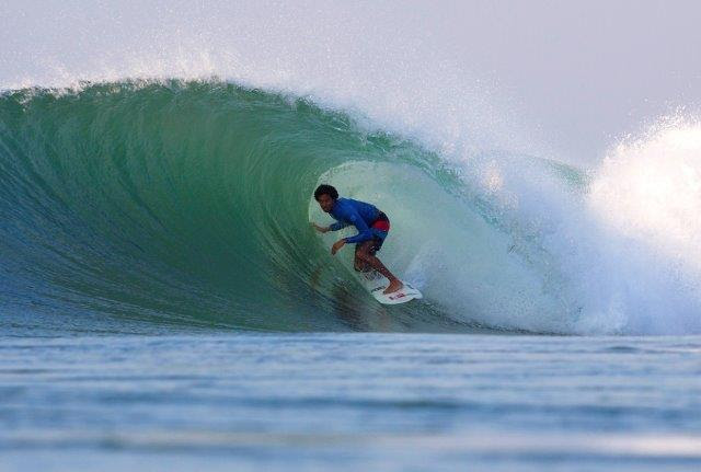 Complimentary image: Michael February (Kommetjie, Cape Town) will be a firm favourite at the opening Quiksilver Takes One To Know One event this weekend in Cape Town. Photo Credit: Luke Patterson