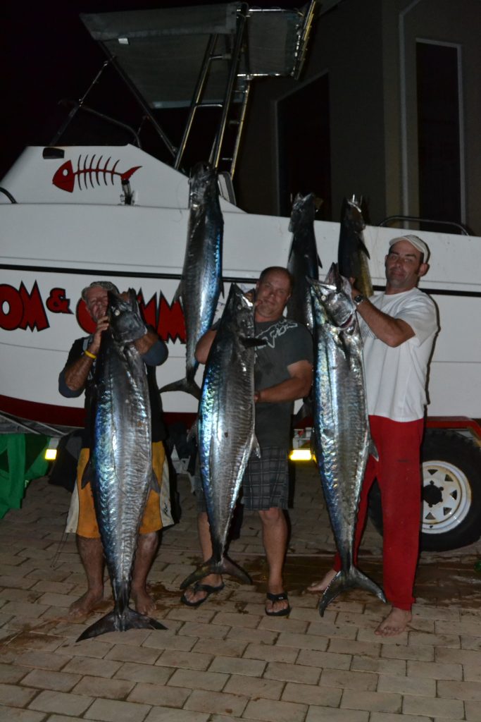 These outsized King Mackerel were caught on the 4 May 2014. Way down south and even beyond Port Edward.