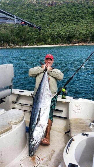 Huge King Mackerel caught on light tackle - The Sardine News