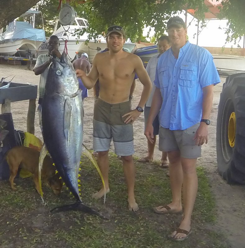 Yellowfin Tuna 72kgs Bazaruto Island