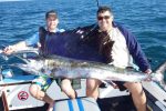 Another MYDO caught sailfish on boar Mafuta l-r: Gerhard Gouws, Riaan Kruger.