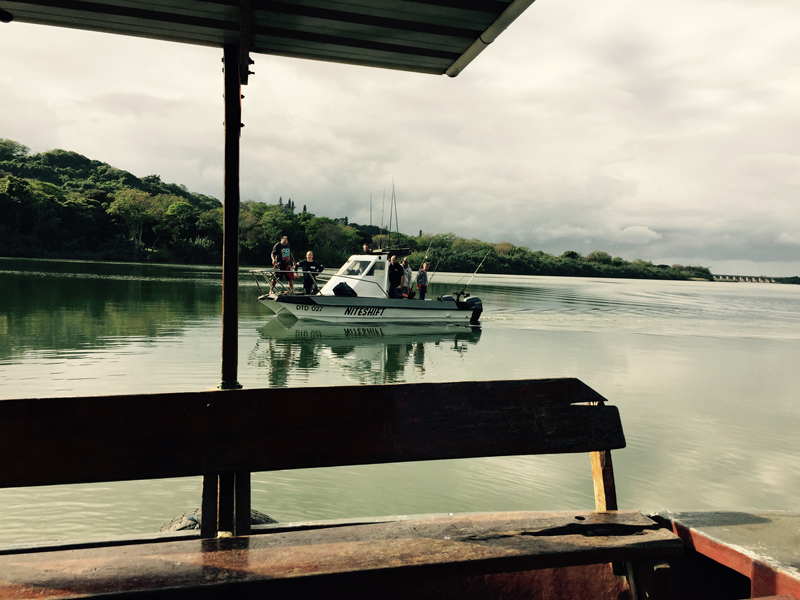 The Niteshift returns from a dive with 2 nice garrick