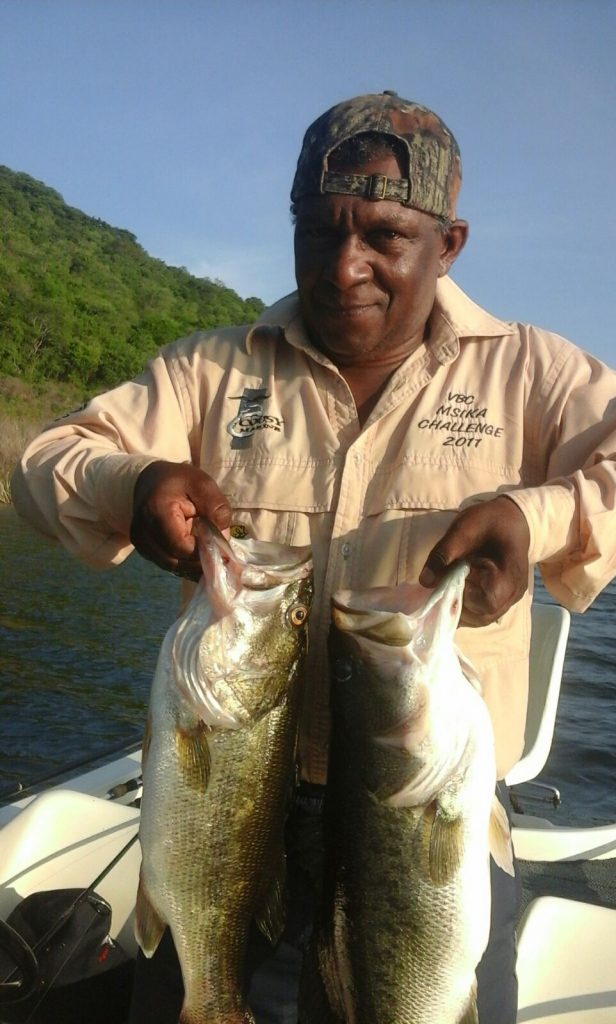 Twin linker bass taken in Lake Chimipanda yesterday. Thanks Peter!