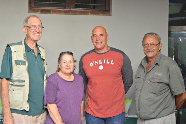 Mike Bentley (Pennington) Lesley Bentley (Pennington), Mark Addison (Assagay) and Doug Cooke (Scottburgh).