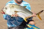 JP Bartholomew with the Blacktip Kingfish in the story