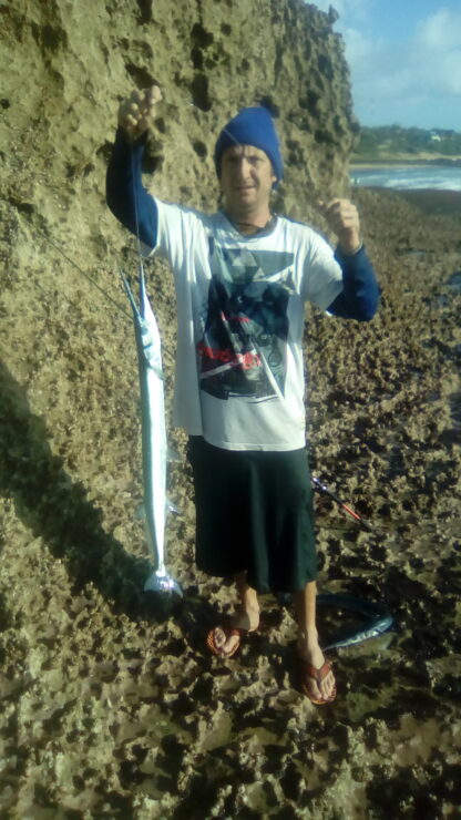 Garfish are a highly aggressive and exciting fish to catch in the surf zone