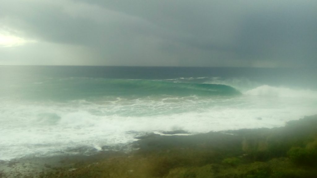 Barra surf fishing