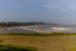The Umzimkulu River mouth launch the day before