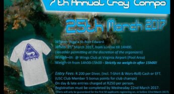 Umhlanga Spearfishing Club 7th Annual Crayfish Compo 25 March 2017