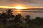 Sunrise overlooking the Bazaruto Archipelego