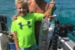 Callum Saayman and his umpteenth Natal Snoek