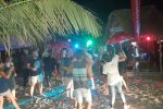 The Dread Bar in Tofo taking over the Rua da Alegra (Street of Joy)