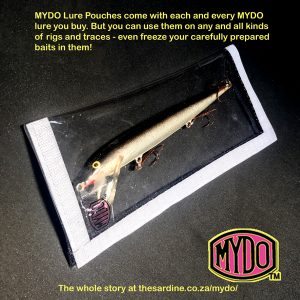 Mydo Pouch with hard plastic lure