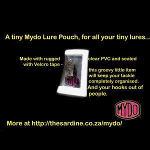 Mydo Lure Pouch in size tiny