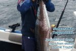 Jannie Griesel with his Mydo caught couta at Sodwana this last weekend.