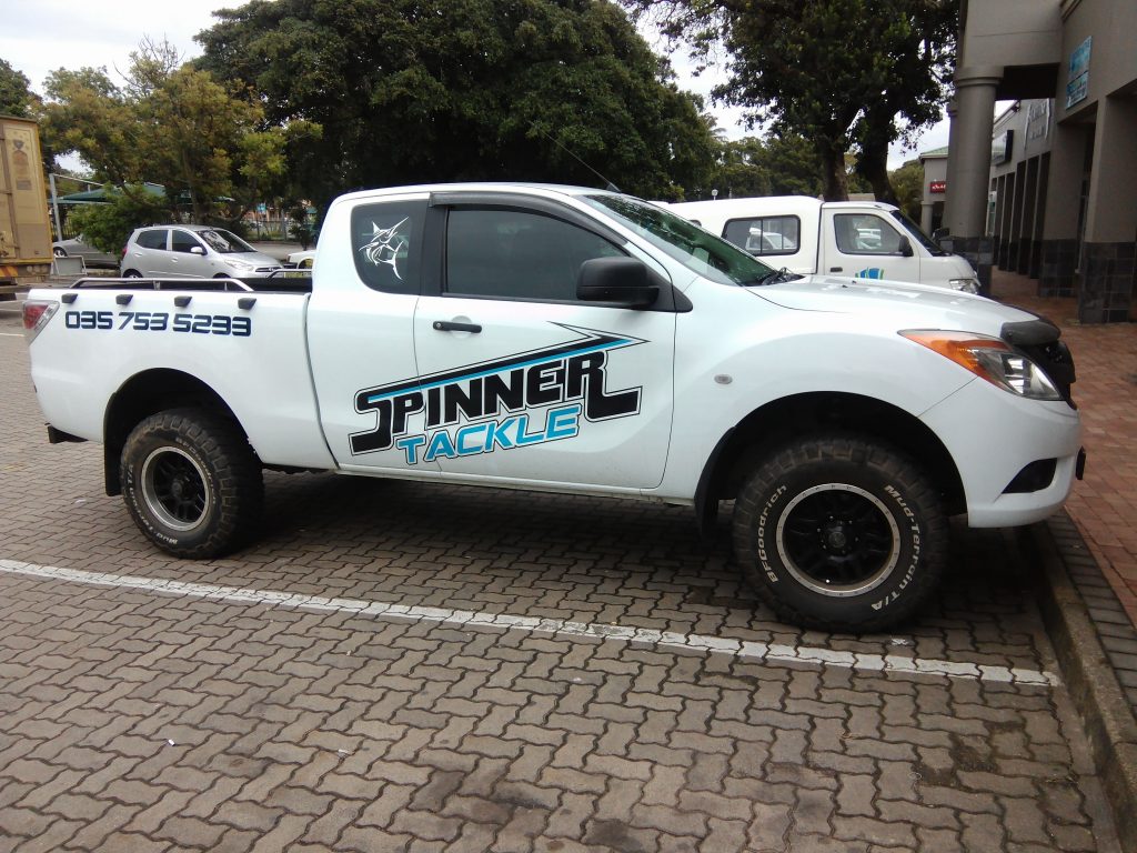 If you see this bakkie parked somewhere, there must be fish about!