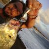 Island Trevally on a Mydo SS Spoon at Tofinho, Inhambane, Mozambique