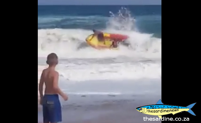 Surf launching is dangerous