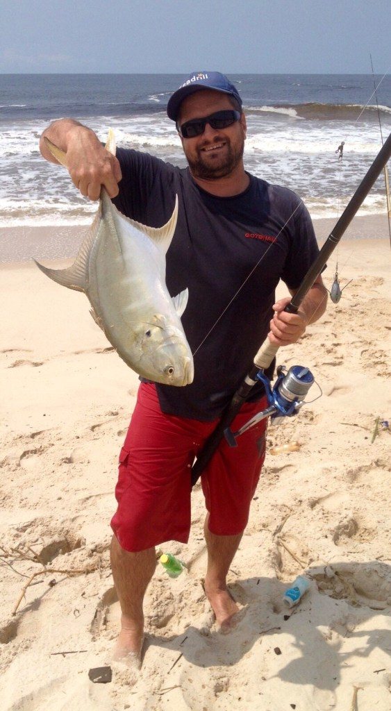 Kingfish crossed pompano? Weird species all over Angola, to target on lures.