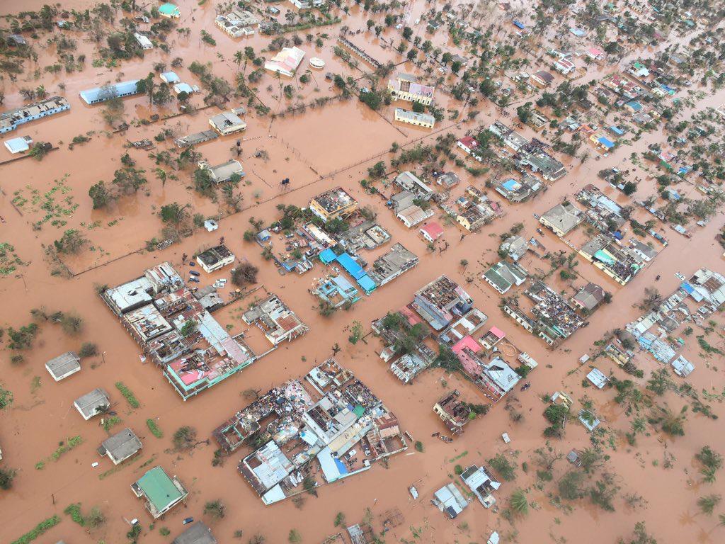 How evil Cyclone Idai is, right now