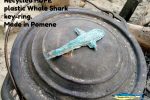 Whale Shark key ring HDPE-recycled-plastic