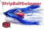 MYDO StripBaitSwimmer rigs quick and easy. A bit of cotton secures the deal for faster trolling.