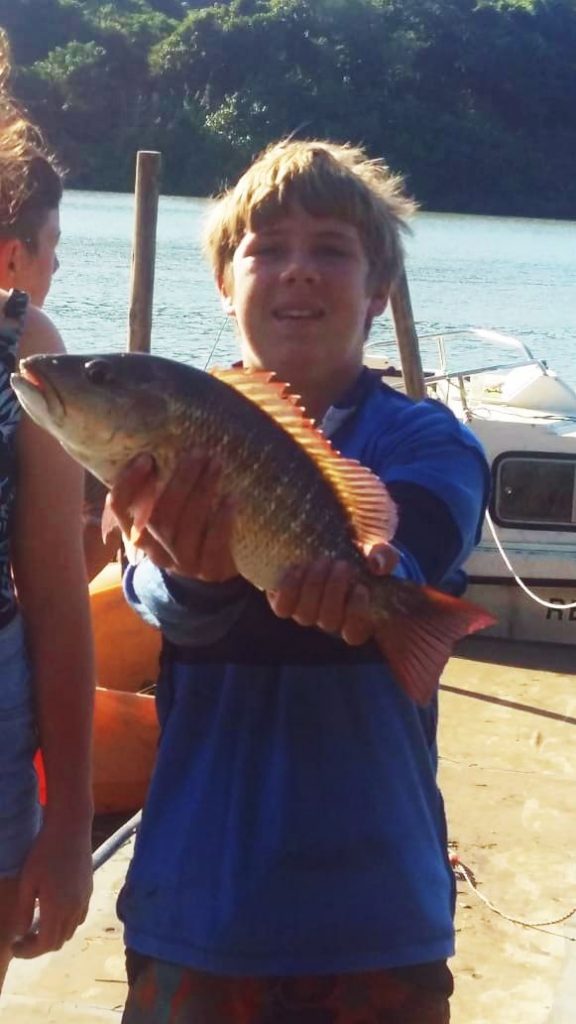 Estuary game fish season is on! JJ Gallagher and his Umzimkulu Rock Salmon