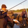 Provincial angler and regular with us Shaun Begg bags the first shad of the day