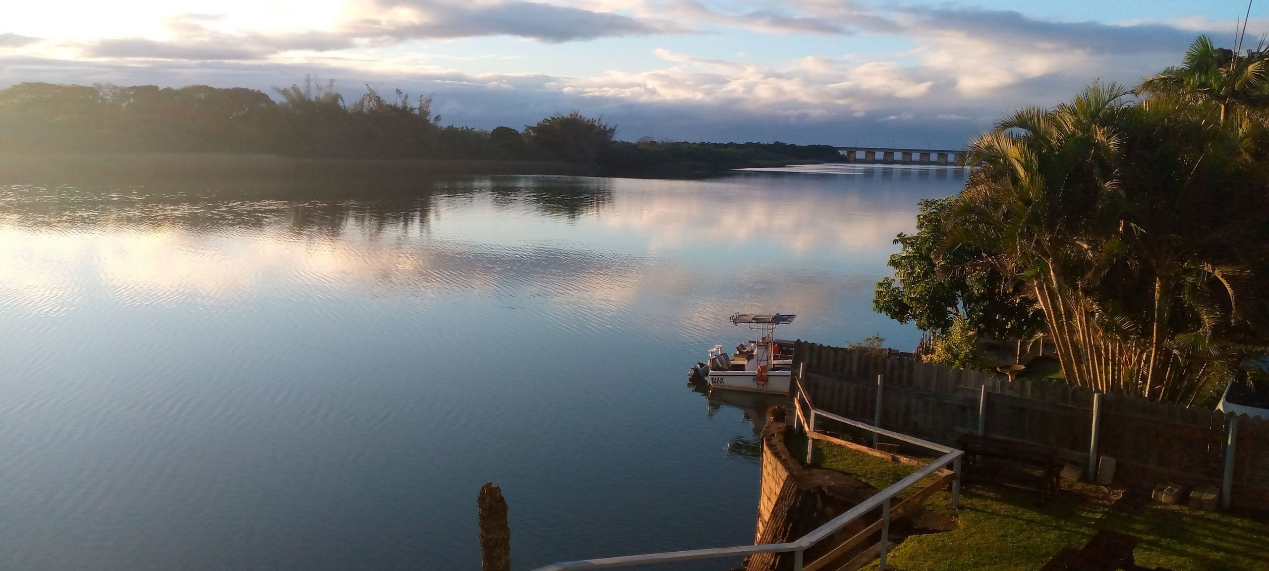 The scene is set for Fishin's Cool Fishing School at Umzimkulu Adrenalin, Spiller's Wharf in Port Shepstone.