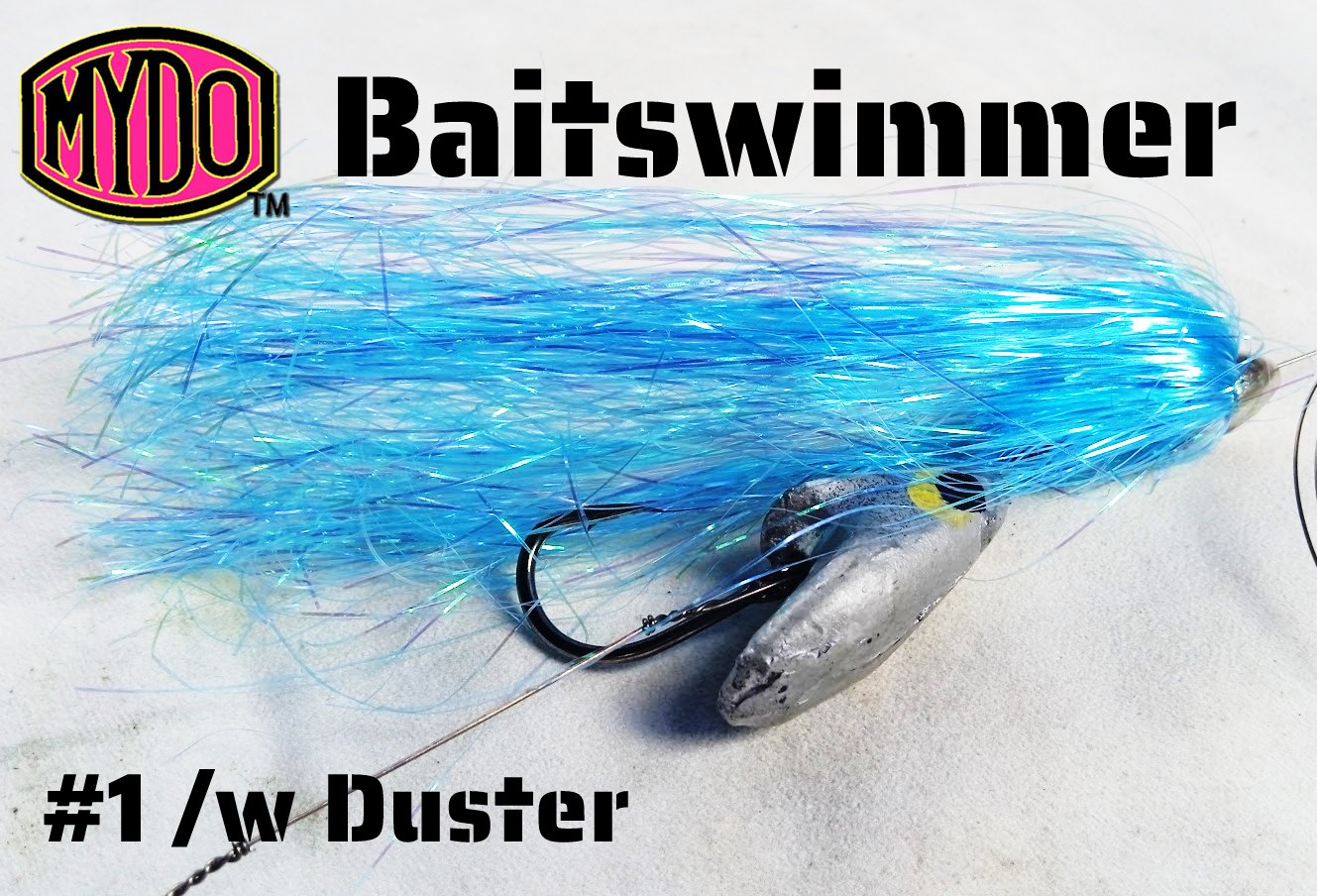 MYDO Baitswimmer 1 with Duster close up