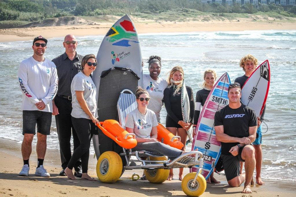 Simon de Robillard (Instinct Brand Manager), Reinhardt Saayman (General Manager: Premier Resort Cutty Sark), Adele Hugo (Made for More), Julia Van Zyl (Made for More), Anele Zama (Made for More), Louise Lepront, Leah Lepront, Luc Lepront and Russel Symcox (Ocean Festival Founder).