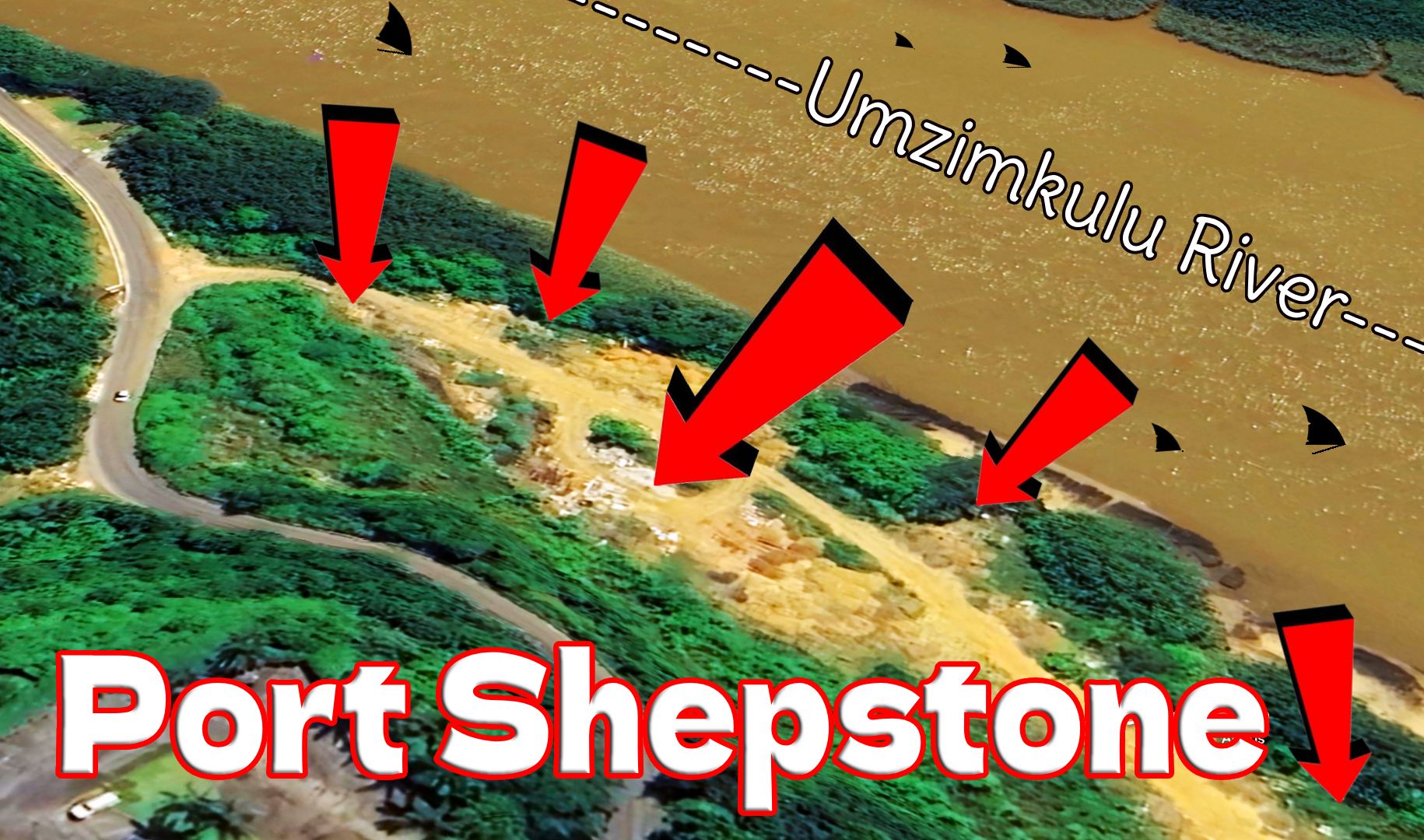 Illegal dumpsite in Port Shepstone uncovered Jan 2024