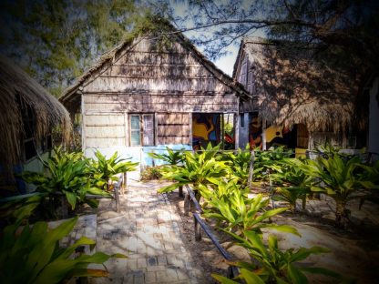 The cutest little beach cabin accommodation at Fatimas Nest in Tofo