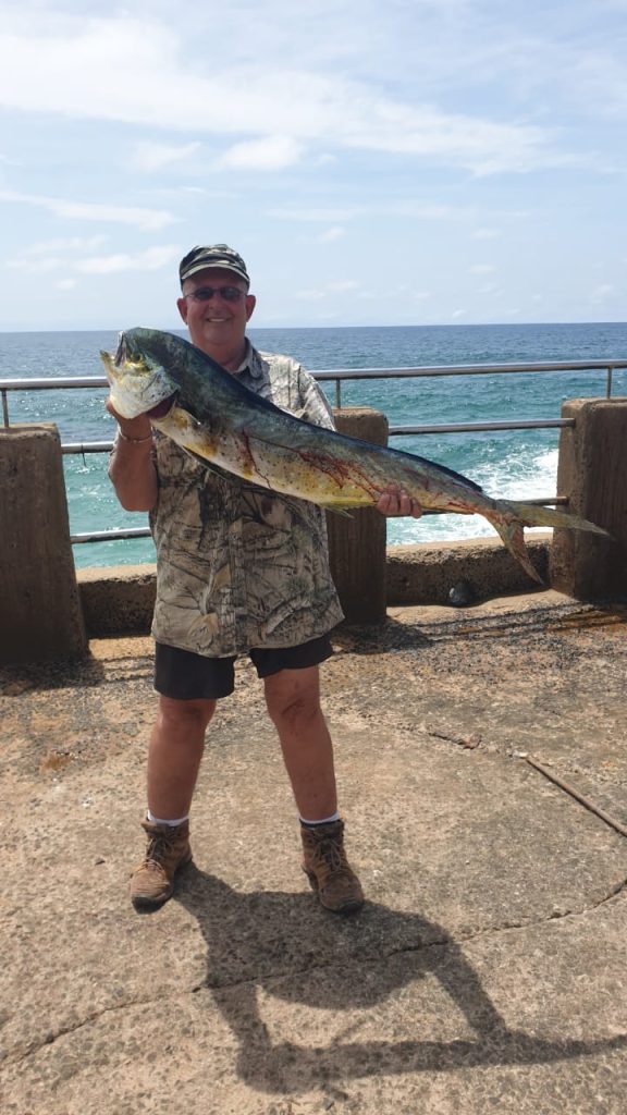 Koos and his Dorado caught off Margate Pier Today 5 December 2024