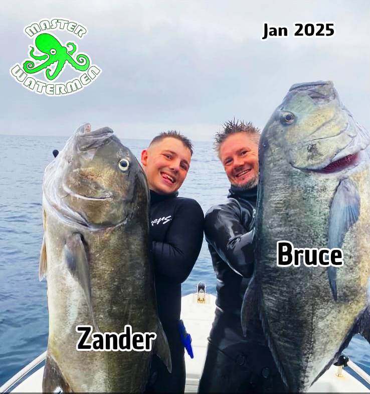 Twin GTs by Zander and Bruce out deeper than normal in KZN