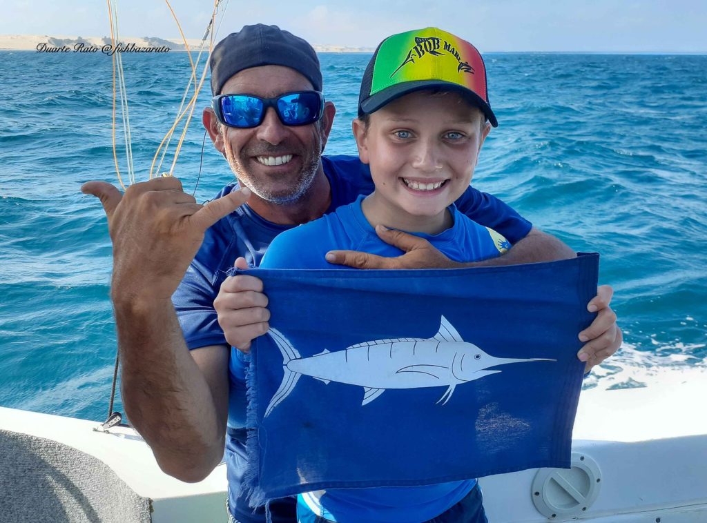 Teach a kid to fish…we can also arrange deep sea fishing trips for kids over ten years old