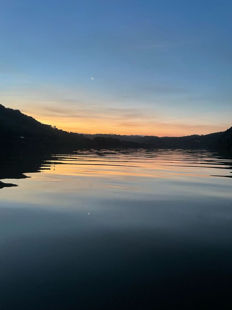 Benthic Zone - Idyllic fishing scene on the Umzimkulu Estuary too