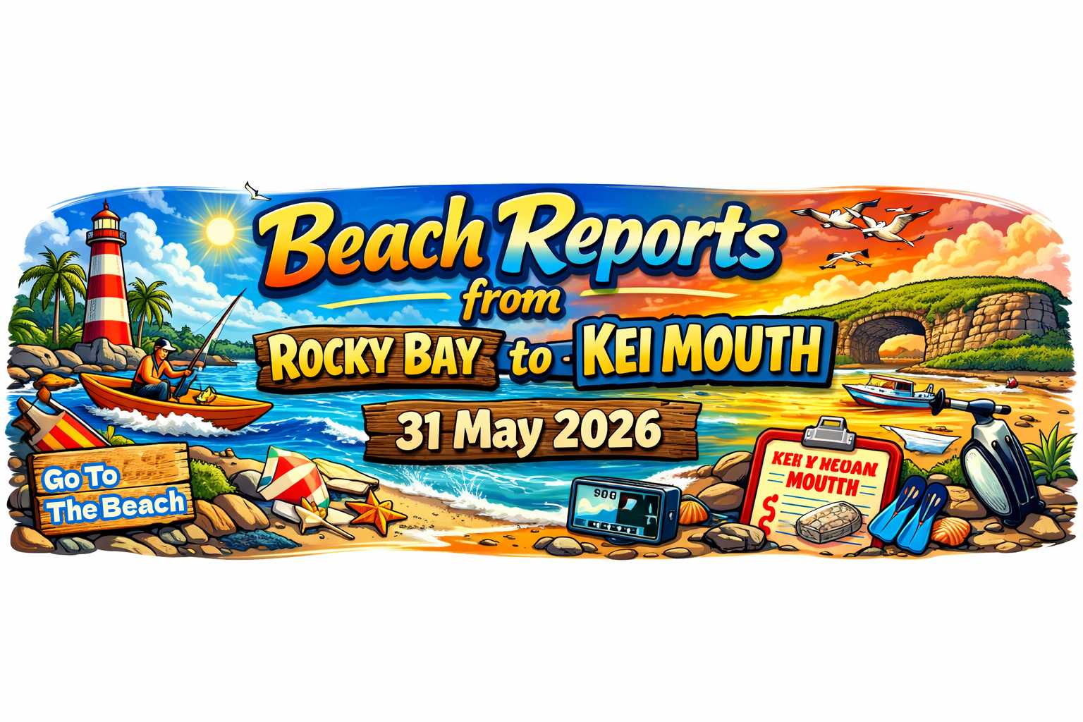 Beach Reports from Rocky Bay to Kei Mouth 31 May 2026