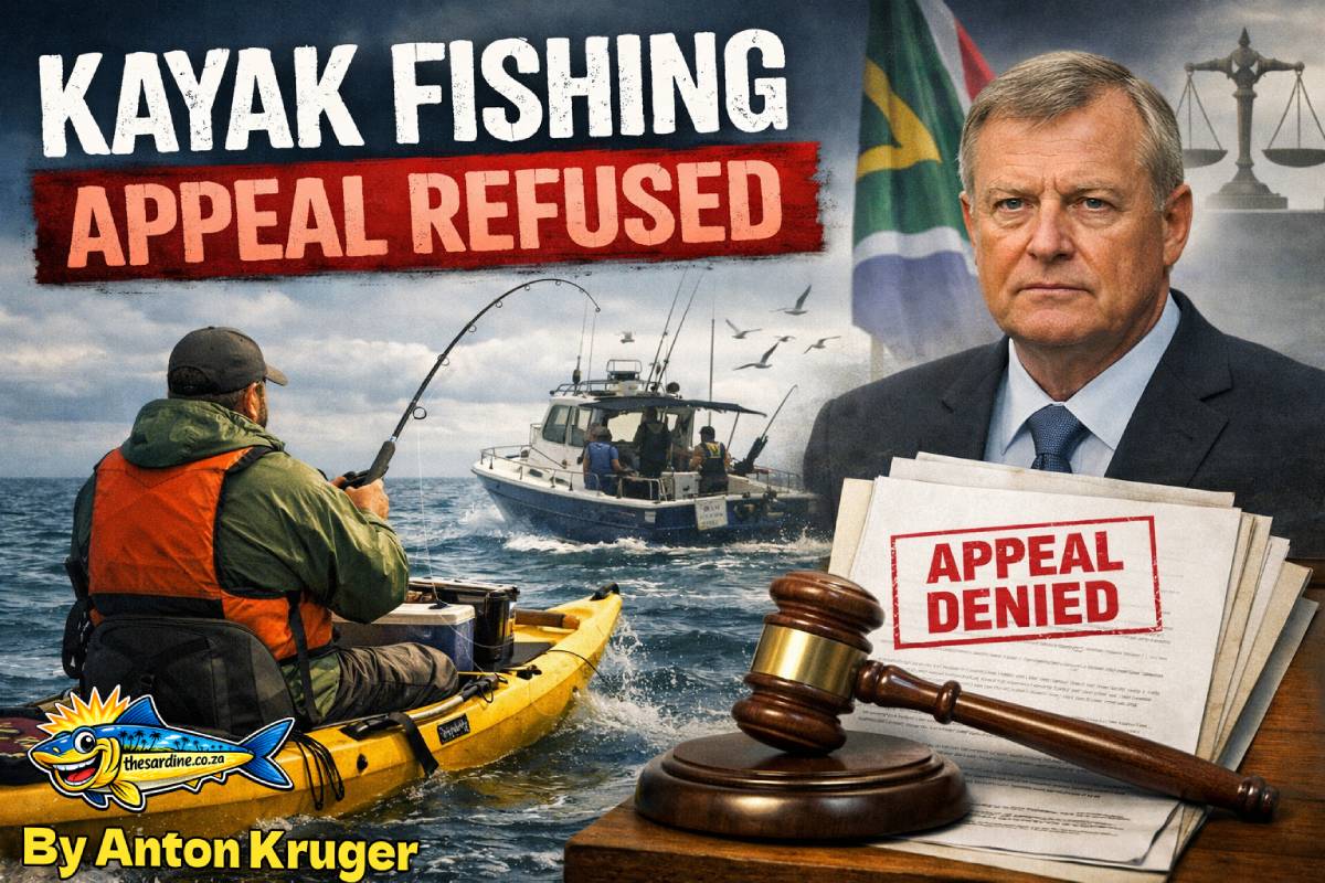 Kayak Fishing Appeal Denied by Anton Kruger