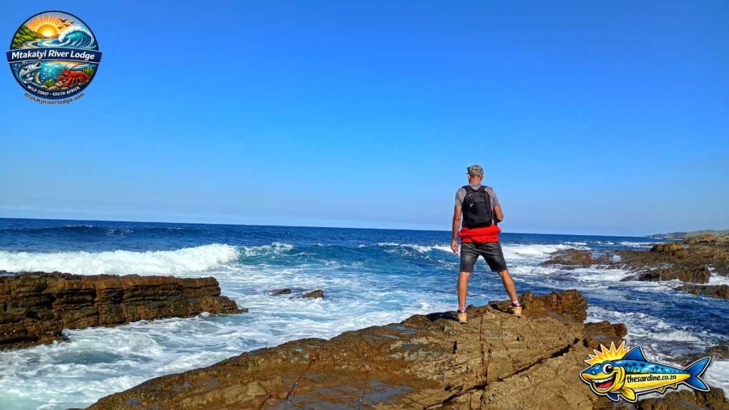 Buzz Friday on gulley patrol near Banana Bay in the Transkei